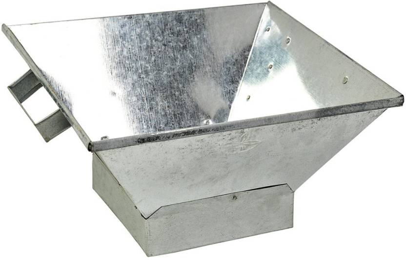 Havan Kund In Aluminium With Base Small
