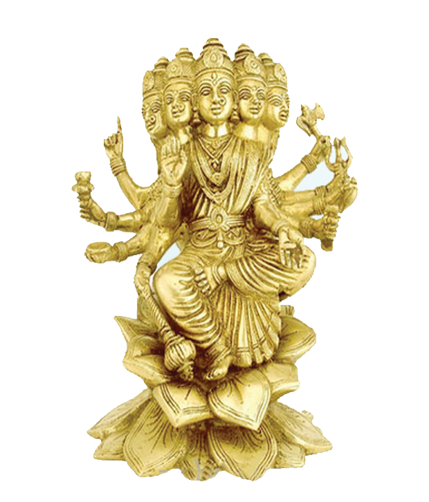 Gayatri Idol In Brass