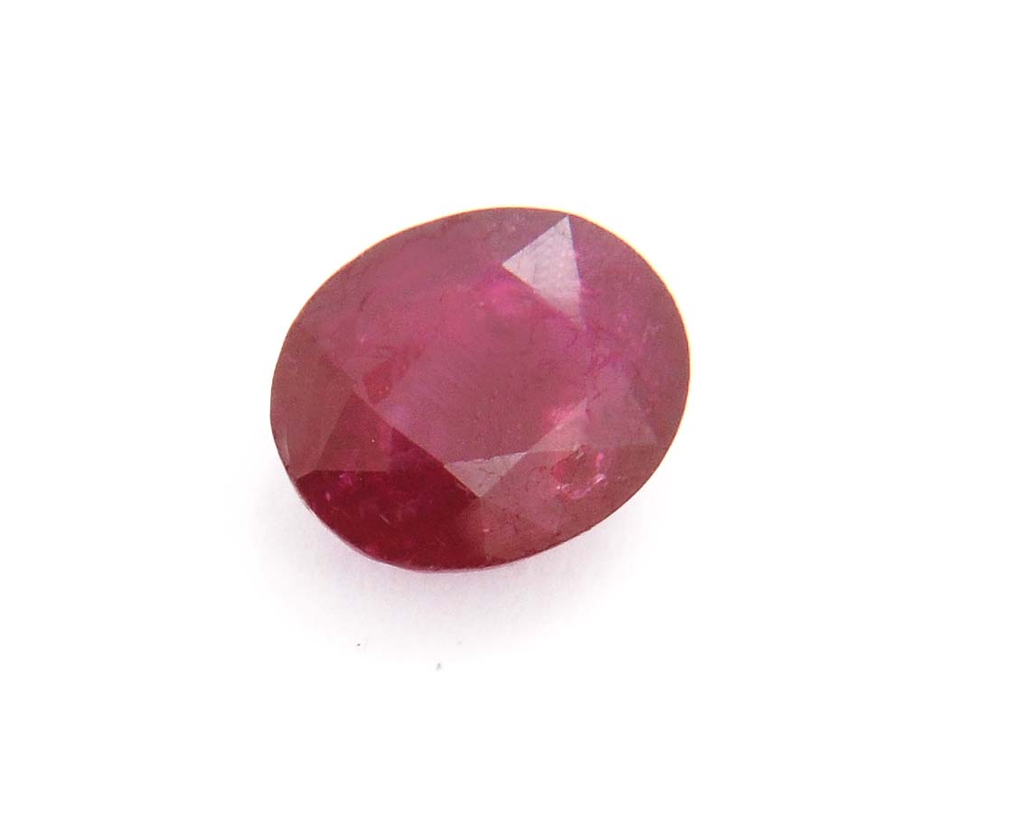 Natural Indian Ruby 3-4 Carats Oval