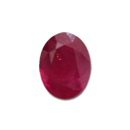 Natural Indian Ruby 8-9 Carats Oval
