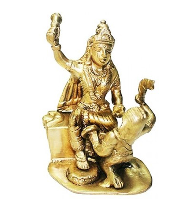 BaglaMukhi Idol In Brass