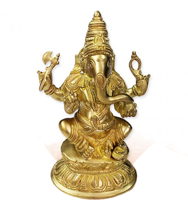 Ganesh Idol In Brass