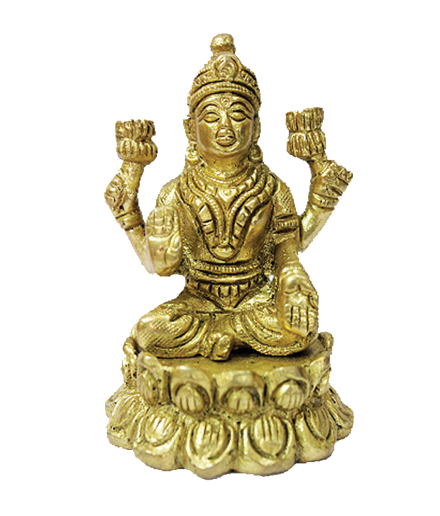 Laxmi Idol In Brass