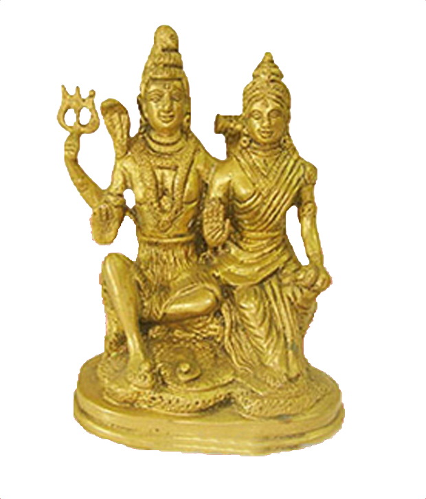 Shiv And Parvati Idol