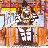 Suchindram Anjaneyar Hanuman Temple-Sucheendram, Kanyakumari, TamilNadu
