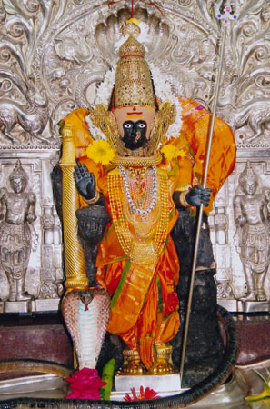 Sri Saraswathi Sannadhi-Sri Mahalaxmi Temple-Kolhapur