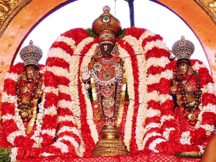 Sri Ranganathar Sannadhi-Tiruvallikeni Parthasarathy Temple